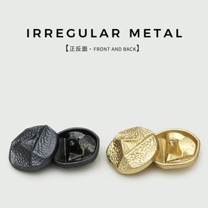 Bouton en alliage de zinc en métal exquis mode luxe accessoires de vêtement irréguliers <span class=keywords><strong>Butto</strong></span> - Product Image 3