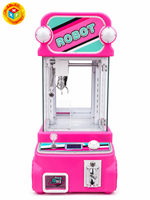 Machine à griffes robotisée mini à monnayeur avec écran numérique pour centre d'arcade