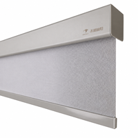Tirai Jendela Motor Elektrik 100% Blackout Smart WiFi, Roller Shades Otomatis Custom dengan Remote Control