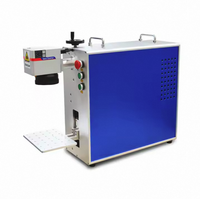 Portable 20W 30W 50W Mopa Or Métal Smart Couleur Laser À Fiber Machine De Marquage 80W Puissance Raycus Marque Prend En Charge DWG BMP Graphique 3D