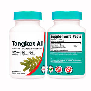 Groothandel Aangepaste Formule <span class=keywords><strong>Tongkat</strong></span> <span class=keywords><strong>Ali</strong></span> <span class=keywords><strong>Capsules</strong></span> <span class=keywords><strong>Eurycoma</strong></span> <span class=keywords><strong>Longifolia</strong></span> <span class=keywords><strong>Tongkat</strong></span> <span class=keywords><strong>Ali</strong></span> Extract Capsule - Product Image 1