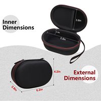 Étui de transport rigide pour souris G502 Hero / G305 / G PRO X/MX Master 3S 2S Étui pour souris de jeu sans fil pour ordinateur