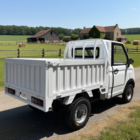 Pick-up électrique agricole 4 roues EEC L6e COC, moteur 3500W, batterie 72V 95/105Ah, véhicule de travail agricole rural