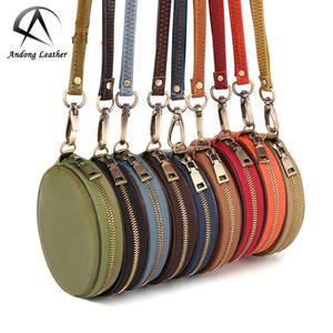 Andong Leather <b>Wallet</b> <b>Purse</b> <b>for</b> <b>Women</b> Girls Genuine Cow Leather Fashion Small Retro Casual Small Coin <b>Purse</b> Pocket Bag Ladies - Product Image 1