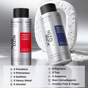 Polvos Texturizadores con Logotipo Personalizado, Polvo para Dar Volumen Instantáneo, Sin Sensación Grasosa, para Peinar el Cabello de Hombres - Product Image 2
