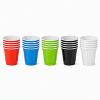 Grosir Massal 2oz Mini Gelas Plastik PS Sekali Pakai untuk Minuman, Gelas Tasting Keras dengan Logo Kustom untuk Penggunaan Rumah Tangga, Pesta, dan Bar