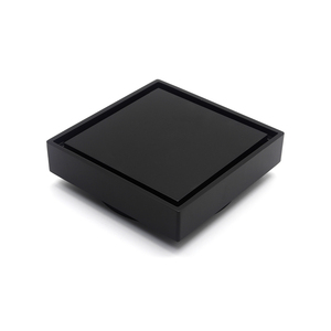 Nhà máy màu đen sản xuất đồng lót Chrome mạ sàn cống bề mặt lớp phủ sàn cống, thoát nước sàn. Thích hợp cho phòng tắm. - Product Image 1