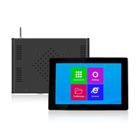 Moniteur tactile HMI 10,1 pouces, PC industriel avec processeur X86 ou ARM, RS485, RS232, RJ45, 4G pour Kiosque/Distributeur automatique/Automatisation