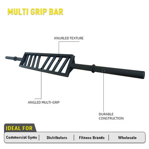 Barre de musculation multi-prise robuste 20kg 22kg pour entraînement <span class=keywords><strong>en</strong></span> salle de sport commerciale - Product Image 2