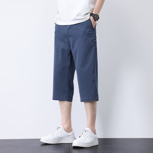 Casual <strong>Pants</strong> for Men New Loose Straight Men's Casual <strong>Pants</strong> Personality <strong>Three</strong> <strong>Quarters</strong> <strong>Pants</strong> - Product Image 5