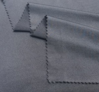 Tissu jersey simple 170 GSM, 95 % polyester, 5 % élasthanne, largeur 68 pouces, matière tricotée hautement élastique pour vêtements de sport et t-shirts