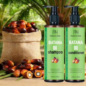 Offre Spéciale : Shampooing et Après-Shampooing à l'Huile de Batana 250ml – Nourrissant, Hydratant, Réparateur pour <span class=keywords><strong>Cheveux</strong></span> Abîmés – Ensemble Shampooing à l'Huile de Batana - Product Image 1