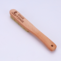 Nouvelle brosse d'escalade 2025 à poils de sanglier de qualité supérieure One Stone CJ-CB2001B pour la fixation de verres de protection