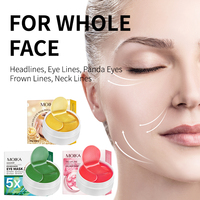 MOIKA Vente en gros 60 Patchs Anti-rides Pro-Xylane 5X Extra Raffermissants pour le Contour des Yeux, Idéaux pour les Ridules, Marque Privée
