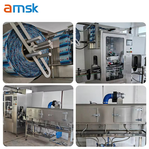 Cổ phiếu hạn chế PLC kiểm soát tự động đóng hộp chai thu nhỏ Máy dán nhãn dây chuyền lắp ráp cho dầu gội đầu & dầu bao bì - Product Image 3