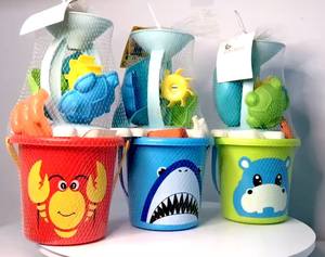 MILI-Ensemble de seau de jouets de plage, jouets de <span class=keywords><strong>sable</strong></span> pour la sécurité des tout-petits, kit de construction de château de <span class=keywords><strong>sable</strong></span> en <span class=keywords><strong>plastique</strong></span> pour enfants - Product Image 2