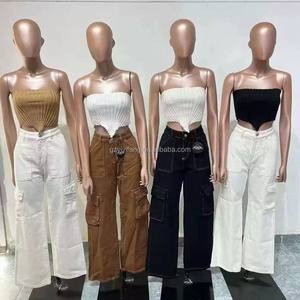 <span class=keywords><strong>กางเกง</strong></span><span class=keywords><strong>ยีน</strong></span><span class=keywords><strong>ส์</strong></span>เอวสูงของผู้หญิงกางเกง<span class=keywords><strong>ยีน</strong></span><span class=keywords><strong>ส์</strong></span>แฟชั่นทรงหลวมขากางเกงขาตรงจัดส่งแบบสุ่ม - Product Image 1