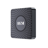 Oferta Especial Mini TV Box K98 con Chipset RK3518, Versión Pública, Decodificador Android, WiFi 100M, 2+16 GB de RAM, Procesador de Cuatro Núcleos, 4K, Reino Unido