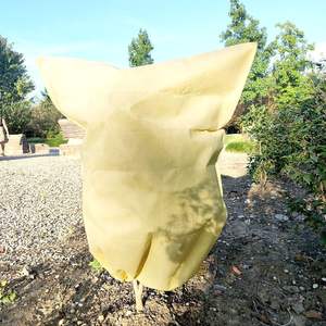 Housse de protection contre le gel pour plantes, en tissu non tissé, avec fermeture à cordon, pour arbres et plantes de jardin, protection contre le froid - Product Image 3