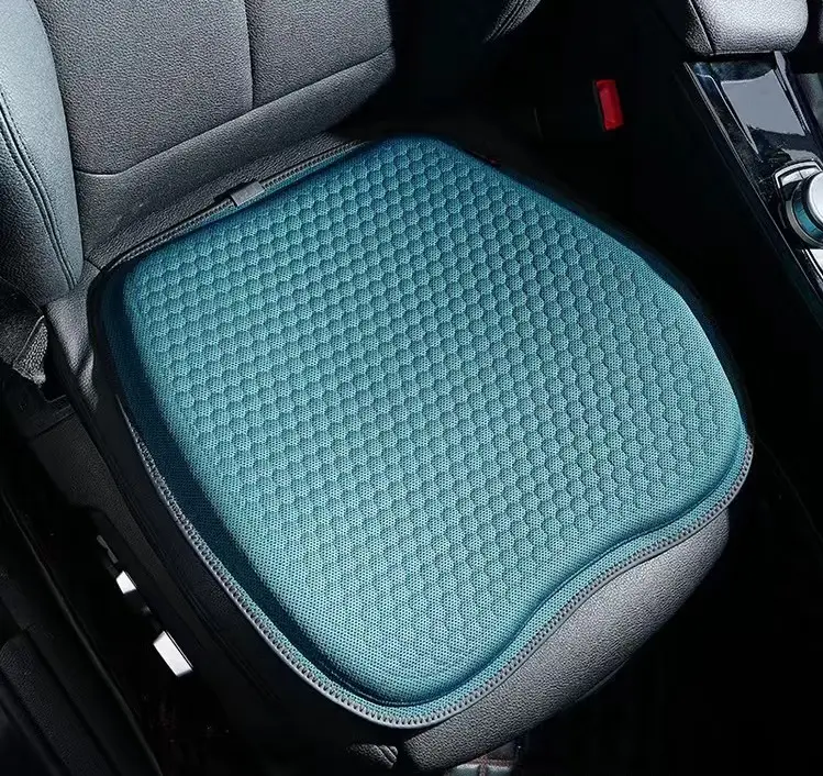 Coussin de siège de chaise de conduite Massage confortable respirant Tapis de voiture en silicone Siège de voiture