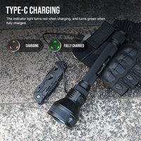 Trustfire nouveauté T70S 2350 Lumens lampe de poche de chasse 1050M lampes de poche torche longue portée