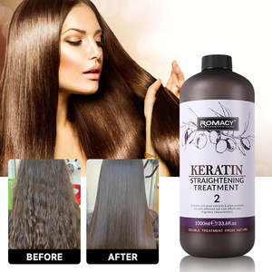 Romacy Label pribadi OEM 1000ml menyesuaikan grosir pelurus rambut perbaikan perawatan rambut terbaik Brazil Keratin Perawatan Rambut - Product Image 2