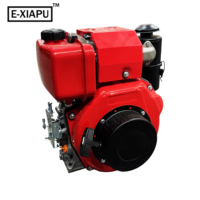 Moteur diesel monocylindre E-XIAPU de haute qualité, démarrage électrique, facile à utiliser