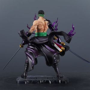 One Pieced <strong>Zoro</strong> <strong>Action</strong> <strong>Figure</strong> PVC Anime Collectible Model <strong>Wano</strong> Country King of Hell Enma Sword <strong>Zoro</strong> Statue for Gift - Product Image 2