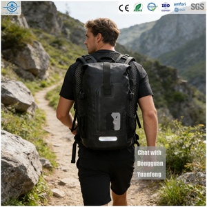 Bolsa Impermeable IPX6 de 500D, Lona de PVC, Material Reciclado, Mochila de <span class=keywords><strong>Camping</strong></span> para Exteriores, 35L de Gran Capacidad, Equipo de Senderismo - Product Image 6