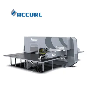 ACCURL alta qualidade controle numérico CNC soco e laser máquina combinada