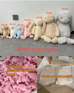 <span class=keywords><strong>Peluche</strong></span> Personalizzato Uyeah CPC, Coniglietto Morbido <span class=keywords><strong>con</strong></span> Orecchie Lunghe, Imbottito in Cotone PP, Regalo per Bambini, Giocattolo in <span class=keywords><strong>Peluche</strong></span> OEM <span class=keywords><strong>con</strong></span> <span class=keywords><strong>Nome</strong></span> Stampato - Product Image 6