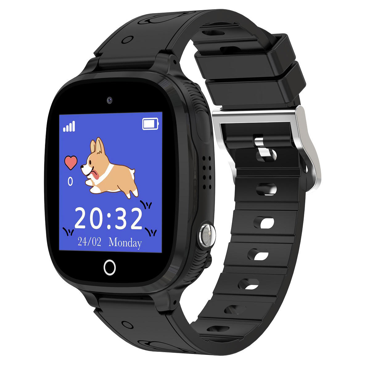 Jam tangan pintar anak, jam tangan pintar anak dengan posisi LBS, kamera  ganda, kamera SOS, telepon relecelate, suara, GPS, arloji cerdas anak-anak 