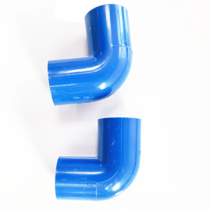 Raccords de tuyauterie en PVC bleu à 90 degrés, fabriqués en Chine, correction orthographique anglaise des mots-clés - Raccords de tuyauterie en PVC bleu à 90 degrés - Product Image 4