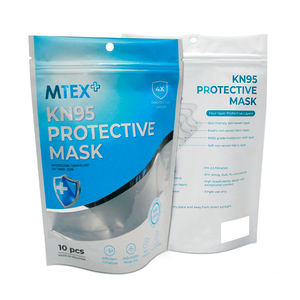 Tas plastik cetak kustom N95 tas kemasan masker wajah bedah medis tas Foil untuk masker debu - Product Image 6