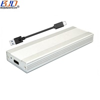 Konektor USB 3.2 Tipe C 10Gbps Ke Casing Penutup SSD M.2 JMS583 dengan Kabel Data untuk 2230 2242 2260 2280 NVME SSD