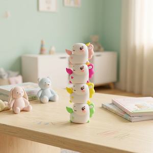 NUEVO DISEÑO - Marcador Apilable con Forma de Unicornio para Estudiantes, Oficina y Fiestas - Product Image 1