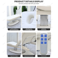 Fauteuil de thérapie esthétique électrique JOXIN avec commande filaire et base de piédestal LED pour la personnalisation de projets de salon