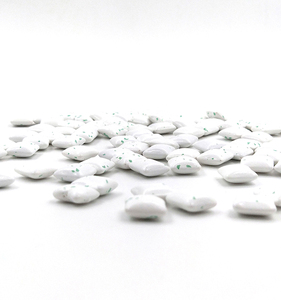 Factory Wholesale Strong Mint Flavor Crispy Chewing <strong>Gum</strong> with Green Spray Spots - Product Image 4