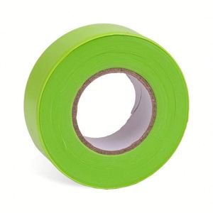 Cinta de Vinilo Fluorescente Verde Lima de 150'x1-3/16"x4Mil 30mm para Marcar Árboles en Exteriores - Product Image 3