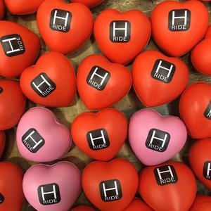 Promosi iklan kustom LOGO PU busa pelepas tekanan bola Remas hati manis pereda stres - Product Image 6