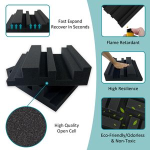 Nhà sản xuất của bán buôn của bất thường hình băng thông rộng loại <span class=keywords><strong>Acoustic</strong></span> bọt cho trong nhà - Product Image 4