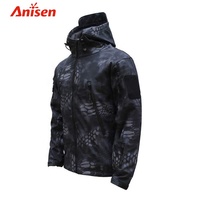 Veste Softshell imperméable respirante à capuche pour homme, taille plus, chaude pour l'hiver, vente chaude, OEM