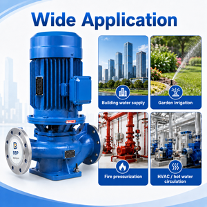 ปั๊มเพิ่มแรงดันน้ำแนวตั้งสำหรับระบบประปาอาคารสูง - Product Image 4