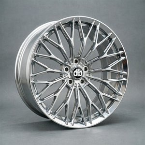 Nouvelles jantes en alliage forgé de 18 à 22 pouces pour Alphard/Vellfire/<span class=keywords><strong>LM</strong></span> MPV - Design maillé personnalisé pour le marché secondaire, pneus argentés - Product Image 3