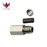 SQS Haute Qualité M18 * 1.5 Mini Convertisseur Catalytique Capteur D'oxygène Mini Convertisseur De Catalyseur