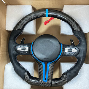 Volant B-M-W e90 pour <span class=keywords><strong>BMW</strong></span> <span class=keywords><strong>320i</strong></span> 335i e90 e91 e92 e93 m3 série 3 coupé berline en Fiber de carbone Volant Lenkrad - Product Image 5