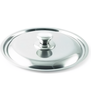 Coperchio in acciaio inossidabile lucidato 18/CR diametro 24 - Product Image 1