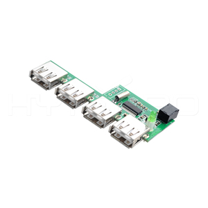 HYTEPRO H26 <span class=keywords><strong>USB</strong></span> 3.0 רכזת טעינה מהירה PCB עם 4 יציאות לגאדג'טים ניידים ואביזרים דיגיטליים - Product Image 2