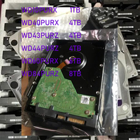 WD43PURZ 4TB Purple Monitoring HDD CMR untuk NAS & DVR 256MB Cache Keandalan 24/7 SATA 6Gb/s Garansi 1 Tahun Rendah Kebisingan
