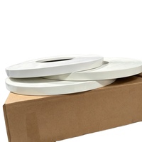 Bande de chant PVC imperméable 1*22 mm blanc-marron pour meubles et accessoires de placards